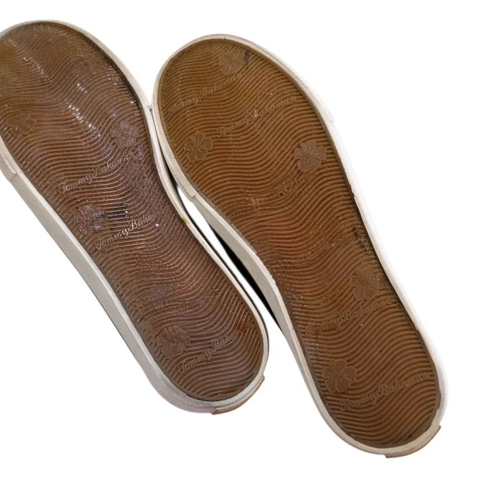 Tommy Bahama Womens Mesh Slip On Sneakers Charcoal Grey Comfort Flats Size 9